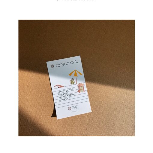 Suatelier design post it - daily plan 08