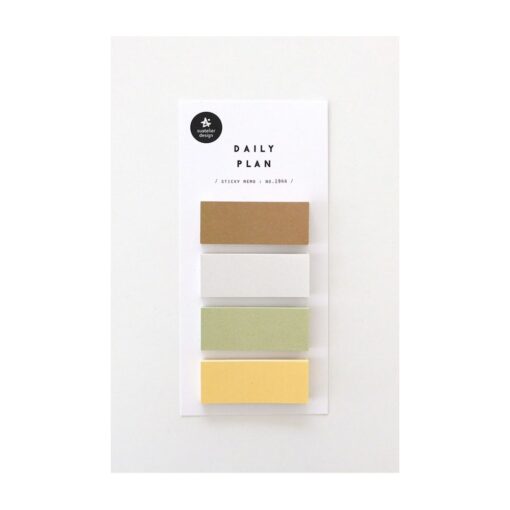 Suatelier design post it - daily plan 33