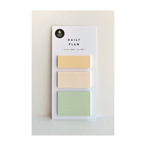 Suatelier design post it - daily plan 51