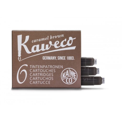 KAWECO tintapatron 6db-os csomagban, Caramel Brown