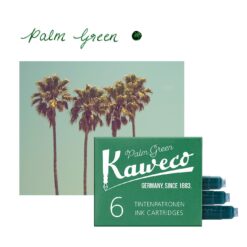 KAWECO tintapatron 6db-os csomagban, Palm Green