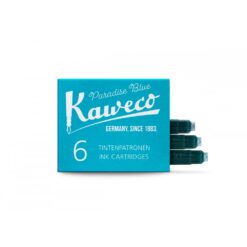 KAWECO tintapatron 6db-os csomagban, Paradise Blue