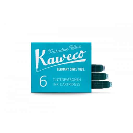 KAWECO tintapatron 6db-os csomagban, Paradise Blue
