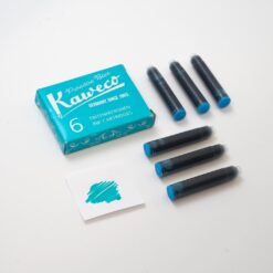 KAWECO tintapatron 6db-os csomagban, Paradise Blue
