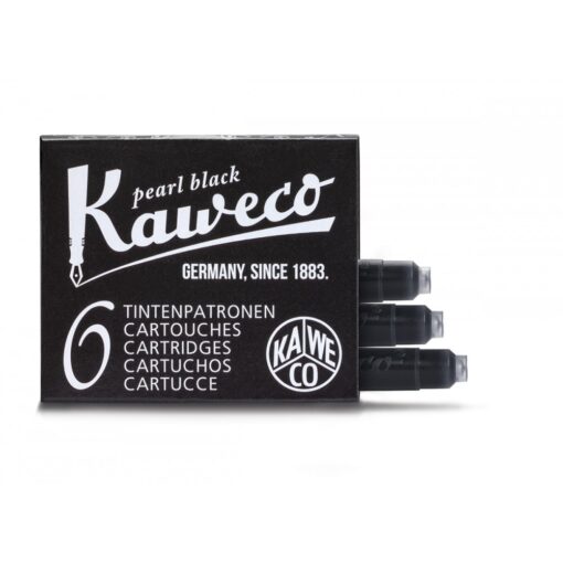 KAWECO tintapatron 6db-os csomagban, Pearl Black