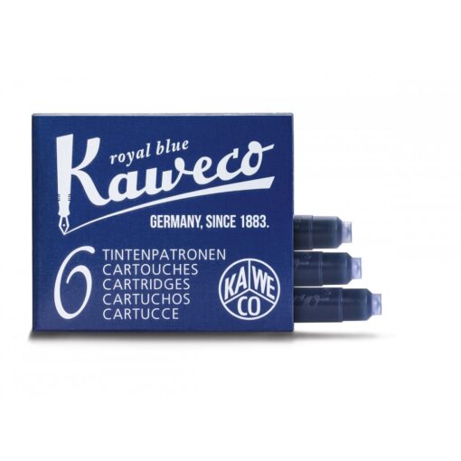 KAWECO tintapatron 6db-os csomagban, Royal Blue