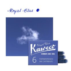 KAWECO tintapatron 6db-os csomagban, Royal Blue