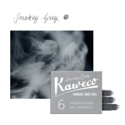 KAWECO tintapatron 6db-os csomagban, Smokey Grey