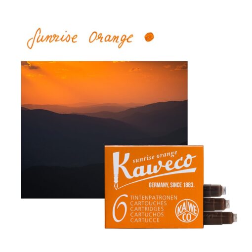 KAWECO tintapatron 6db-os csomagban, Sunrise Orange