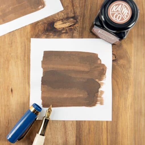KAWECO üveges tinta 50ml, Caramel brown