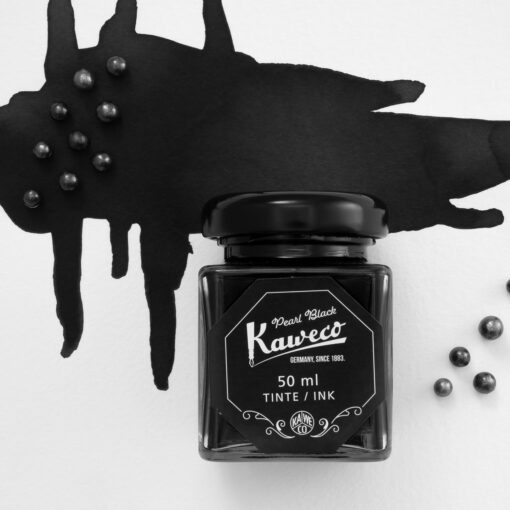KAWECO üveges tinta 50ml, Pearl Black
