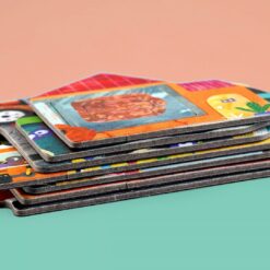 Mágneses puzzle játék, Karácsonyi vonat Mieredu