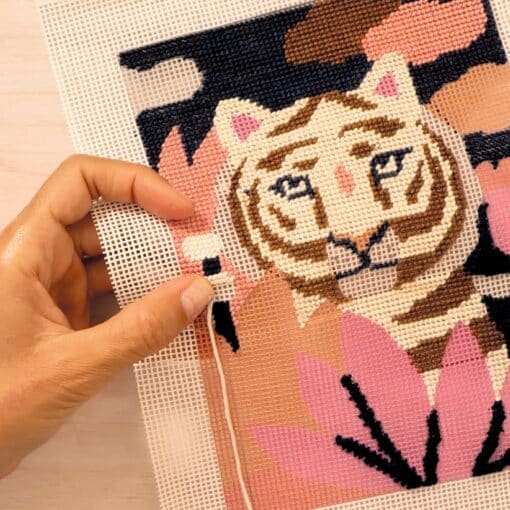 AGA - Atelier Grands Augustins Műterem 64 - Tűhímzés, Alkony - Atelier 64, Needlepoint