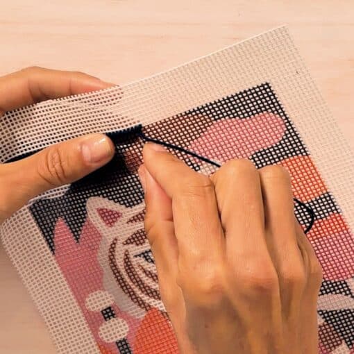 AGA - Atelier Grands Augustins Műterem 64 - Tűhímzés, Alkony - Atelier 64, Needlepoint
