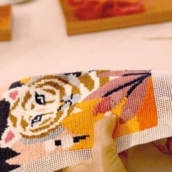 AGA - Atelier Grands Augustins Műterem 64 - Tűhímzés, Alkony - Atelier 64, Needlepoint