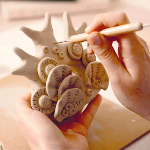 AGA - Atelier Grands Augustins Műterem 85 - Agyag szobor, Korall - Atelier 85, Modelling