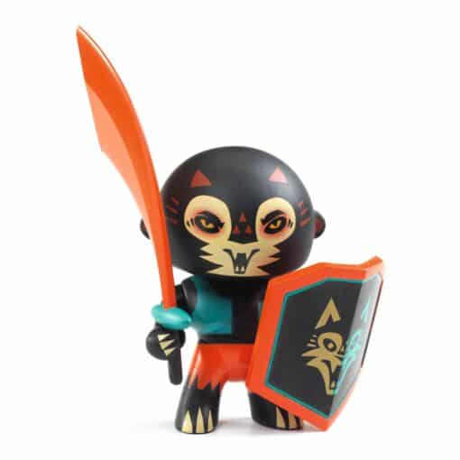 Djeco: Arty Toys Arty Toys Óriás puzzle - Bestiák birodalma, 18 db-os - Puzzl’Up Voras Furious