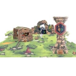 Djeco: Arty Toys Arty Toys Óriás puzzle - Bestiák birodalma, 18 db-os - Puzzl’Up Voras Furious