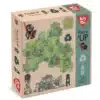 Djeco: Arty Toys Arty Toys Óriás puzzle - Bestiák birodalma, 18 db-os - Puzzl’Up Voras Furious