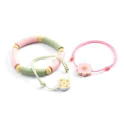 Djeco: Design by Ékszerkészlet - Cili karkötői - Cécile's bracelets