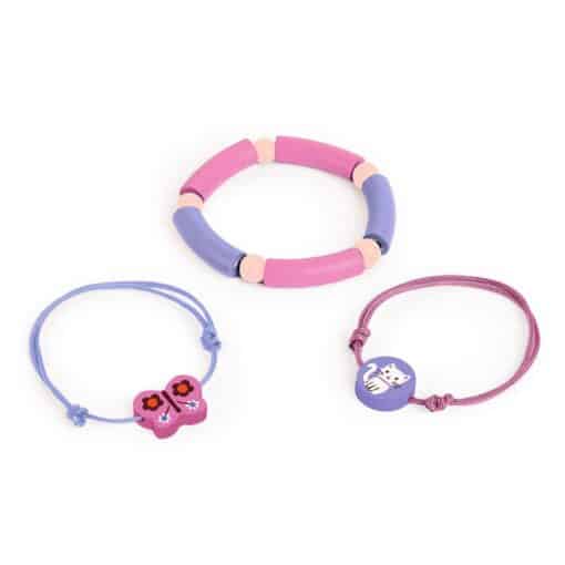 Djeco: Design by Ékszerkészlet - Tara karkötői - Tara's bracelets