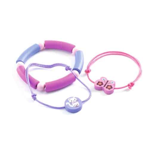 Djeco: Design by Ékszerkészlet - Tara karkötői - Tara's bracelets