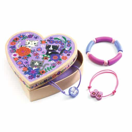 Djeco: Design by Ékszerkészlet - Tara karkötői - Tara's bracelets