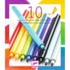 Djeco: Design by Filctoll készlet - Szivárvány, 10 színű - Rainbow