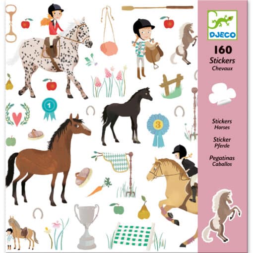 Djeco: Design by Matricák - Lovak - Horses