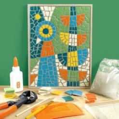 AGA - Atelier Grands Augustins Műterem 73 - Mozaikkép, Páva - Atelier 73, Mosaic