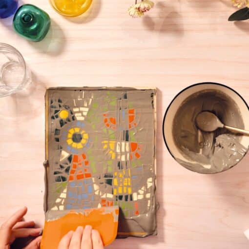 AGA - Atelier Grands Augustins Műterem 73 - Mozaikkép, Páva - Atelier 73, Mosaic