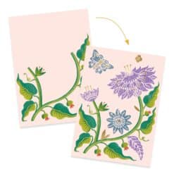 Djeco: Design by Művészeti műhely - Nyomat készítés, golgotavirág - Passionflower
