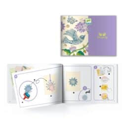 Djeco: Design by Művészeti műhely - Nyomat készítés, golgotavirág - Passionflower
