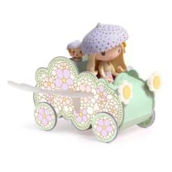 Djeco: tinyly TINYLY álomvilág - Lizi és Cuki a Felhőjáróval - Jil Tinycar