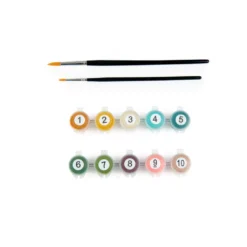 Moulin Roty - Rózsababák - Számfestő készlet