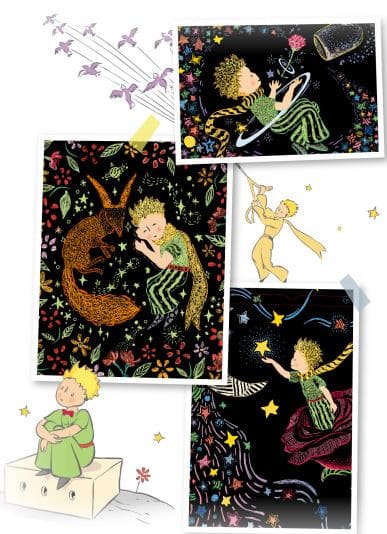 AvenirTLP244100-a-kis-herceg-karckep-keszlet-1-miniart A kis herceg karckép könyv A4 méretű Avenir