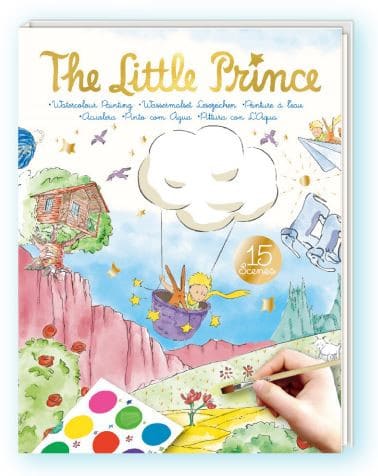 AvenirTLP244102-a-kis-herceg-szinezo-vizfestekkel-miniart A kis herceg színező vízfestékkel kreatív készlet Avenir