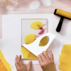 djeco AGA - Atelier Grands Augustins Műterem 46 - Gélnyomtatás, Színtár - Atelier 46, Gel Printing