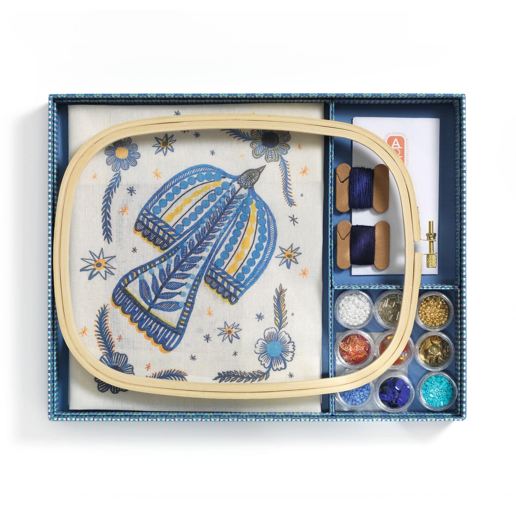 djeco-aga-muterem-59-gyongyhimzes-gyongymadar-atelier-59-beadwork-ga10059-3-miniart AGA - Atelier Grands Augustins Műterem 59 - Gyöngyhímzés, Gyöngymadár - Atelier 59, Beadwork