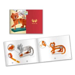 Djeco: Design by Művészeti műhely - Szoborkészítés - A tigris - The tiger