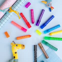 Moulin Roty - Kicsikék - Kimosható filctoll a legkisebbeknek (kúpos hegy) -12 db-os