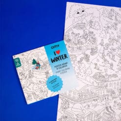 OMY Szeretem a telet – Óriás színező poszter