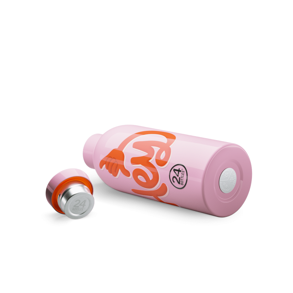 24bottles-clima-500ml-rozsdamentes-acel-termosz--hey--pink-2-miniart 24BOTTLES Clima 500ml rozsdamentes acél termosz, Hey! Pink