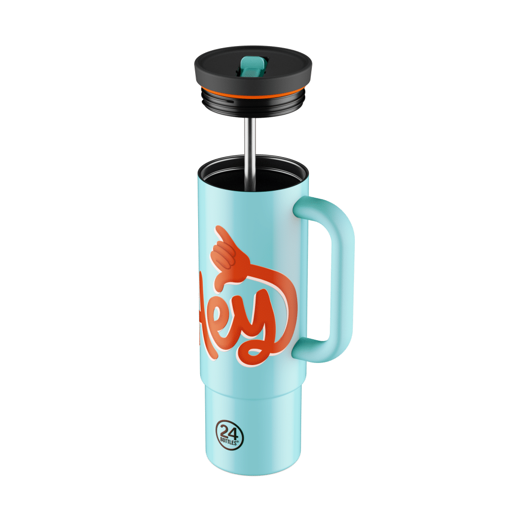 24bottles-straw-cup-800ml-rozsdamentes-acel-bogre-szivoszallal--hey--blue-1-miniart 24BOTTLES Straw Cup 800ml rozsdamentes acél bögre szívószállal, Hey! Blue