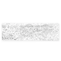 Moulin Roty - Kiskertem - Felfedező - Óriás színező tekercs