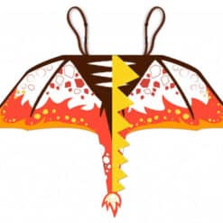 Dinoszaurusz jelmez készítő és színező készlet Avenir