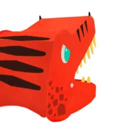 Dinoszaurusz jelmez készítő és színező készlet Avenir