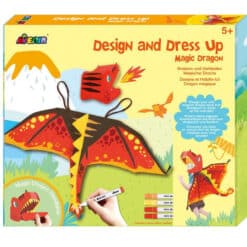 Dinoszaurusz jelmez készítő és színező készlet Avenir