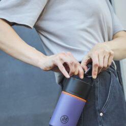 24BOTTLES Spin Bottle 480ml rozsdamentes acél bögre, Dusk