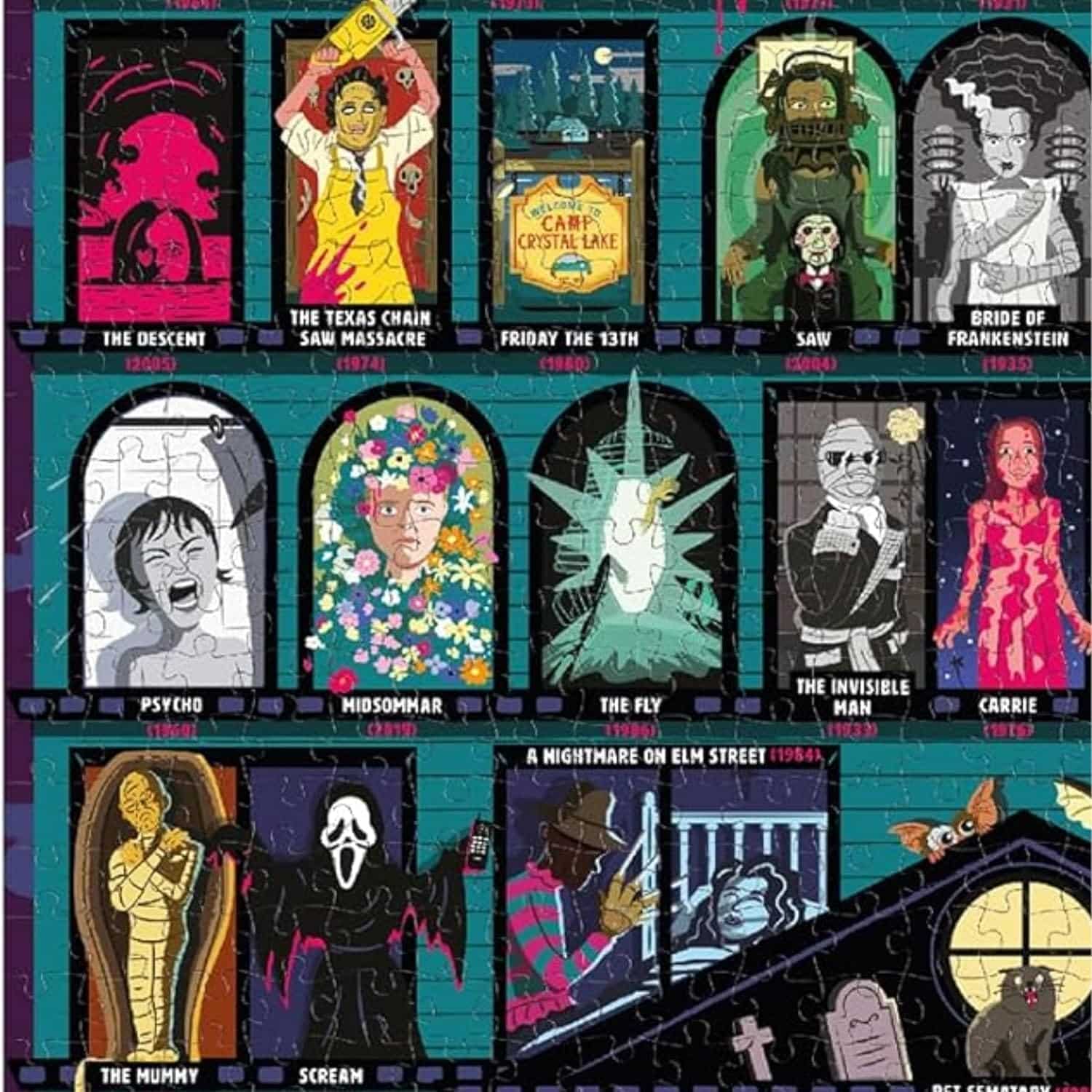 50-horror-film-amit-latnod-kell-1000-darabos-puzzle-ridleys-games-5-miniart RIDLEY'S GAMES puzzle | 50 horrorfilm, amit látnod kell | 1000 db-os